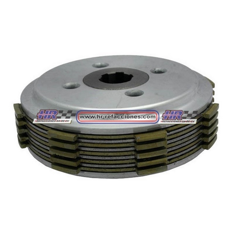 MOTOCICLETAS  PLATO OPRESOR COMPLETO CLUTCH REFORZADO FT125 CG125 4 TORNILLOS