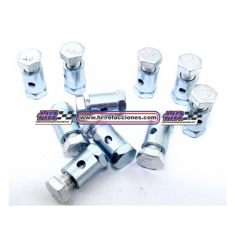 MOTOCICLETAS  OPRESOR AHORCADOR DE CABLE DE ENBRAGUE UNIVERSAL 12 X 8 MM ( 10 PIZAS )