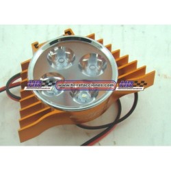 MOTOCICLETAS  FARO AUXILIAR LED ANGEL HIPERLED 4 WATTS  200LM