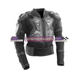 MOTOCICLETAS  PROTECTOR ZEUS NEGRO JACKET IRON RACING