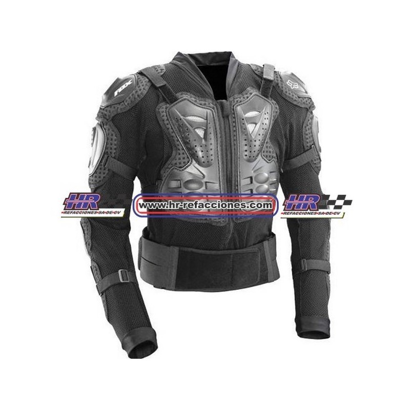 MOTOCICLETAS  PROTECTOR ZEUS NEGRO JACKET IRON RACING