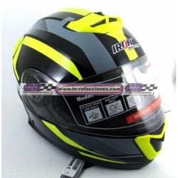 MOTOCICLETAS  CASCO IRON RACING DOT ILUSION IR-160 DIF TALLAS