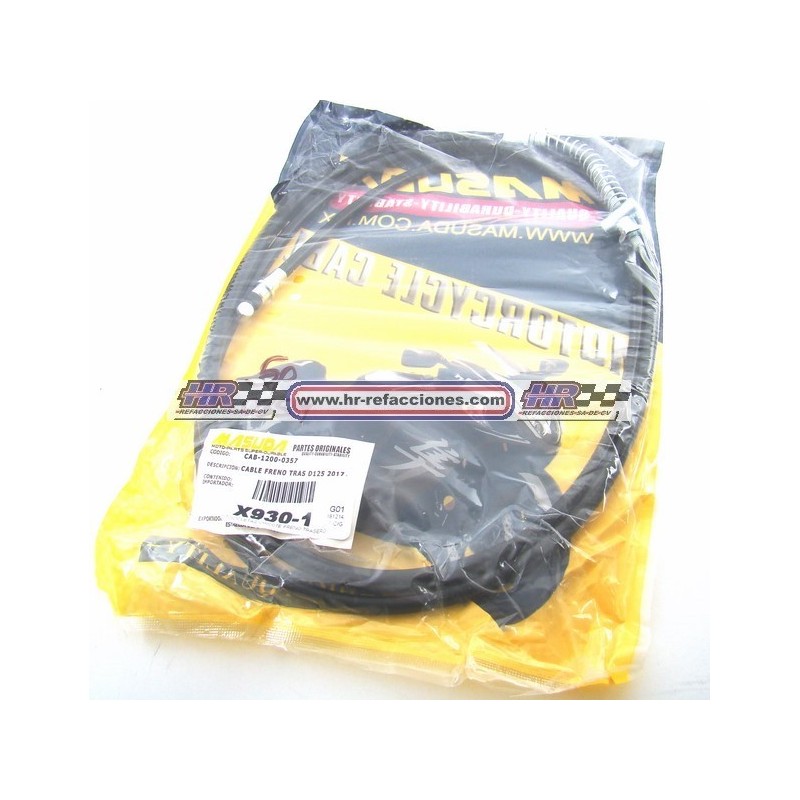 MOTOCICLETAS  CHICOTE FRENO TRASERO DS125 2017