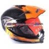 MOTOCICLETAS  CASCO CROSS IRON RACING COLORES DOT K-22