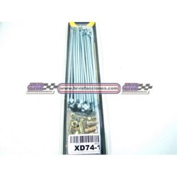 MOTOCICLETAS  RAYOS 9G-258 P BIZZ DELANYERA CRIPTON C90 ITALIKA 110C JUEGO