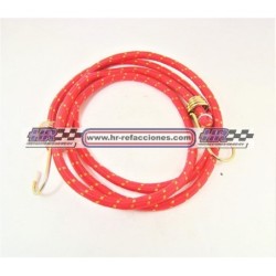 MOTOCICLETAS  CORDON BUNGEE P/MOTO 1 70 M X 10MM COLORES