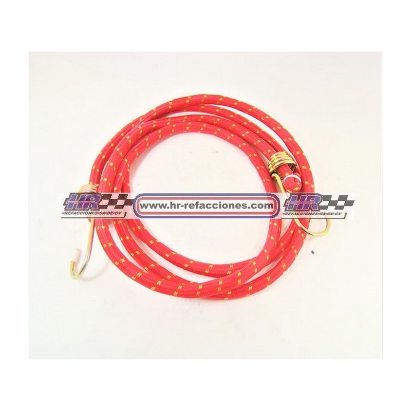 MOTOCICLETAS  CORDON BUNGEE P/MOTO 1 70 M X 10MM COLORES