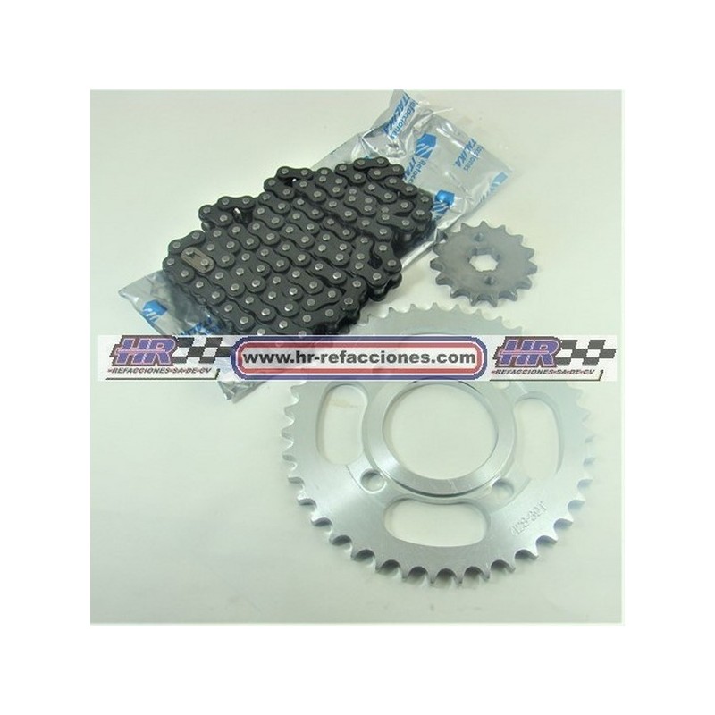 MOTOCICLETAS  KIT ENGRANES CON CADENA 150Z 150SZ 2014-2018 ITALIKA