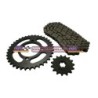 MOTOCICLETAS  KIT ENGRANES CON CADENA 428H/136  40T/14T MOTOKING