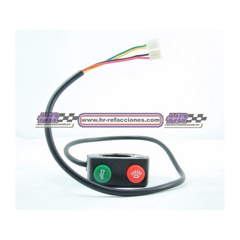 MOTOCICLETAS  SWITCH LUCES Y CLAXON UNIVERSAL