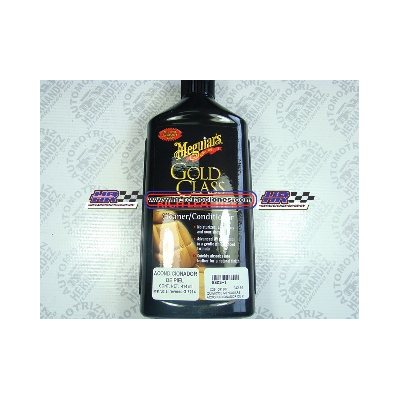 QUIMICOS  MENGUIARS ACXONDICIONADOR DE PIEL GOLD CLASS G7214 G7214   G7214