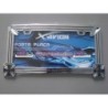 ACC PORTAPLACA  PORTA PLACA AVION METALICO CRUZ