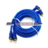 ACC CABLE  EXTENCION RCA 3.65 MTS AUDIOBAHN ARCA365T   ARCA36GB   ARCA36GB