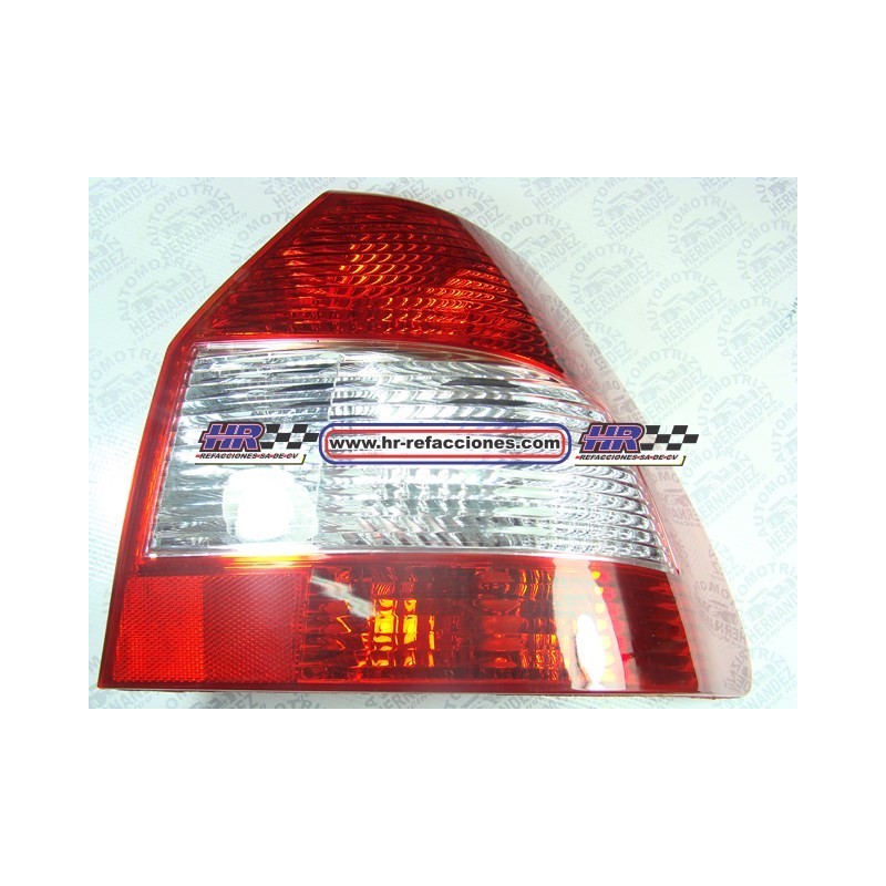 UNIDADES CALAVERA  FORD FIESTA IKON DER 2005-2007 ROJO BLANCO 017-1217-06   FCNF0221   FCNF0221