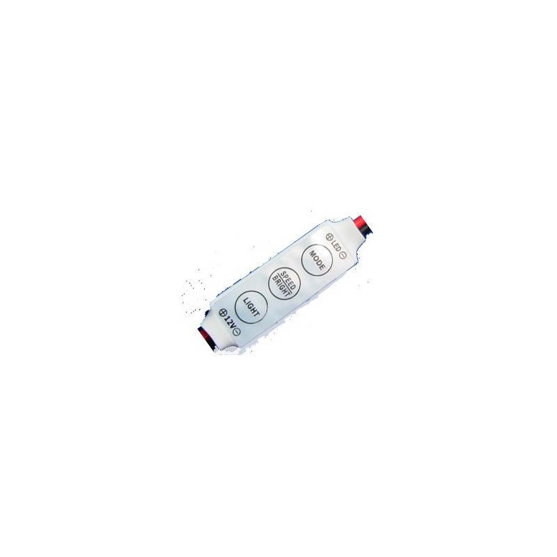 ACC LUZ LED  CONTROL PARA TIRA DE LED DIMER CON/DIMMER-SSI   DIMMER CONTROL   DIM001/10P   CONECTOR FLA