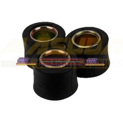 MOTOCICLETAS  GOMAS CUBIERTA DE AMORTIGUADOR INF Y SUP FT110 FT125 FT150 FT150GT (( JUEGO ))