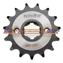 MOTOCICLETAS  ENGRANE TRACCION ACERO  1045 MOTOKING 15T 150S/FT150TS