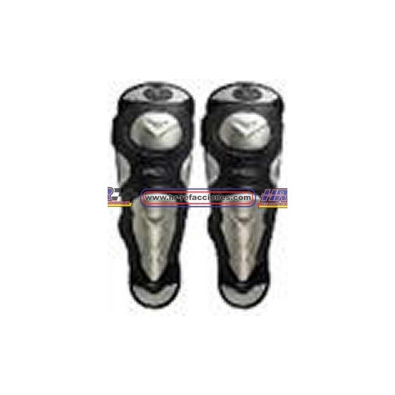 MOTOCICLETAS  RODILLERAS PARA MOTOCICLISTA IR059 ACERO INOXIDABLE (2PZAS)