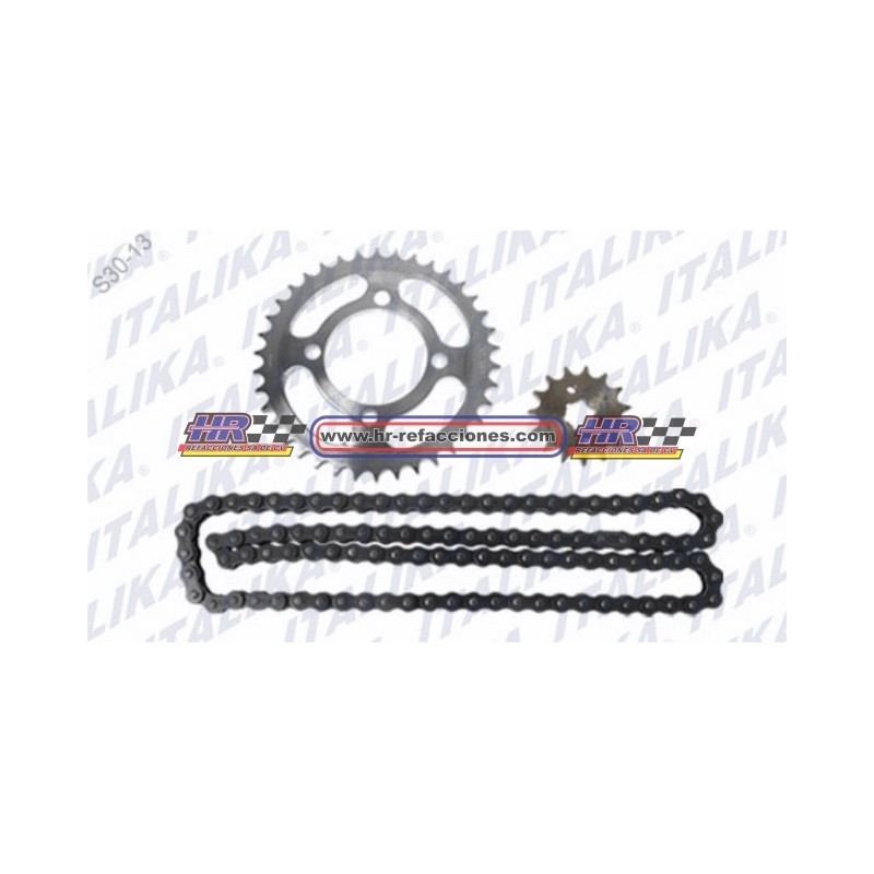 MOTOCICLETAS  JUEGO SPROCKET 125CC-150CC / 16  DT125CLASICA / 17/ 18/ 19/ 21  DT125SPORT / 17/ 18/ 19/ 2