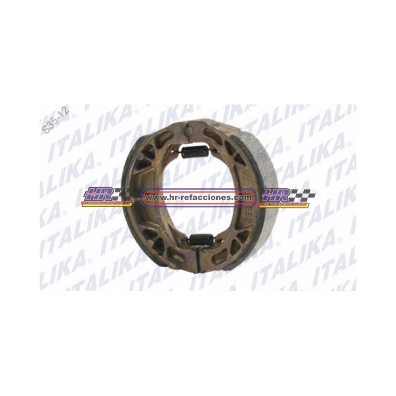 MOTOCICLETAS  BALATAS FRENO TAMBOR 100CC-110CC / 16  AR110 / 15  AT110 / 20/ 21/ 22  AT110-BR / 13  AT11