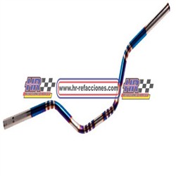 MANUBRIO IRON RACING DORADO AZUL IR8101