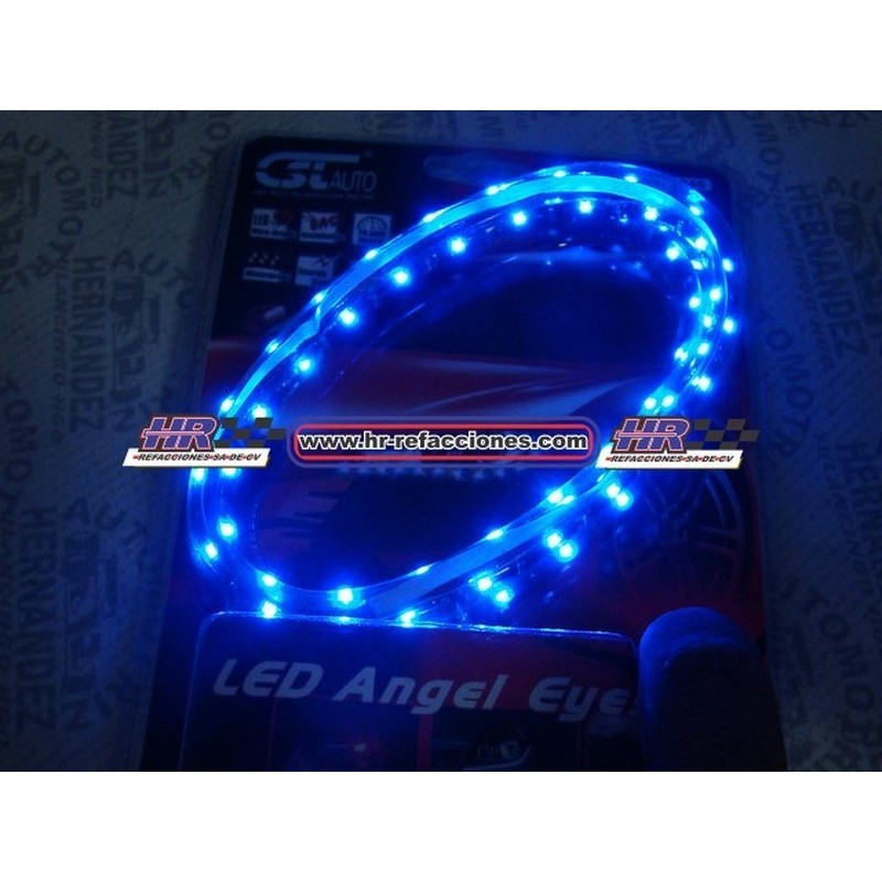 ACC LUZ LED  LUZ LED FLEXIBLE ADHERIBLE AZUL 2 PZAS ALUMBRA PARA ENFRENTE 3946 FEC52002