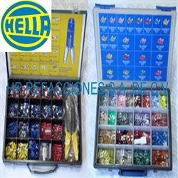 KIT DE INSTALACION PINZAS Y KIT DE FUSIBLES HELLA PRODUCTO DADO DE BAJA