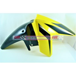 MOTOCICLETAS  SALPICADERA DELANTERA FT200 TS AMARILLO NEGRO