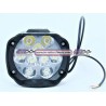 MOTOCICLETAS  FARO AUXILIAR LED 9 LED CON ESTROBO (( PIEZA )) 12V