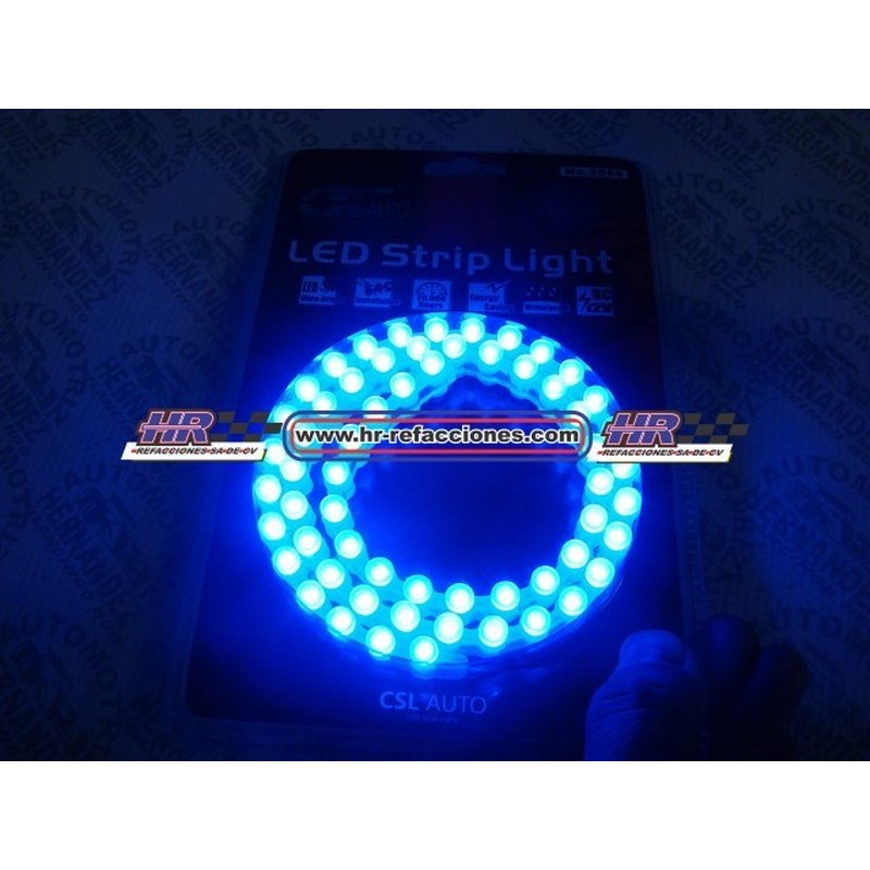 ACC LUZ LED  LUZ LED  60 LEDS FLEXIBLE AZUL FEC52016