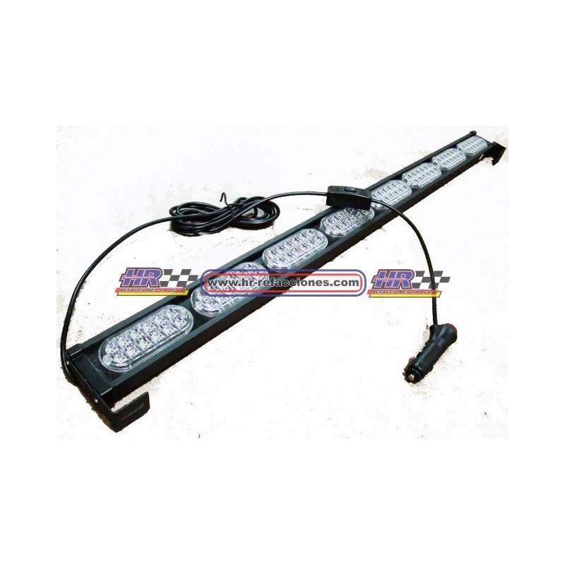 ACC TORRETA  TORRETA LED 8 MODULOS  DE 13 CM CADA UNO BALNCO AMBAR 96 LEDS