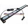 ACC TORRETA  TORRETA LED 8 MODULOS  DE 13 CM CADA UNO BALNCO AMBAR 96 LEDS