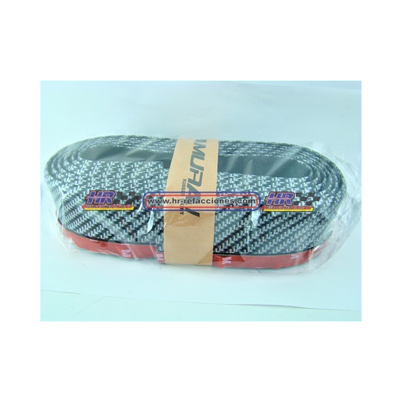 ACC MOLDURA  PARA LIP SPOYLER 2 5 MTS LARGO FIBRA CARBON