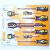 DESARMADOR 6 PZAS MANGO DE GOMA                                                   BDP-7009