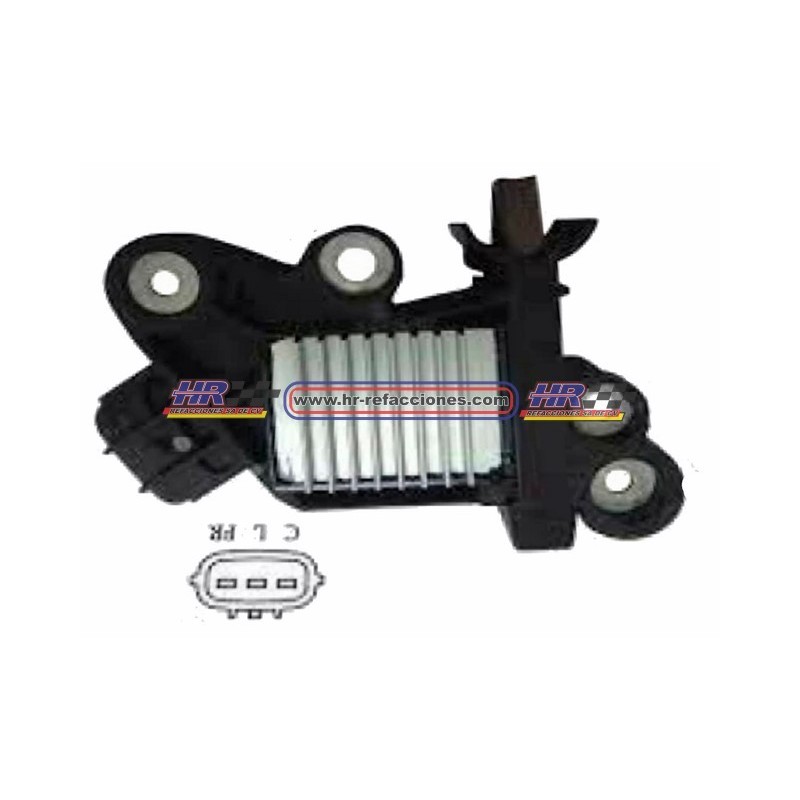 REGULADOR  NISSAN NP300 SISTEMA BOSCH 3 TERMINALES