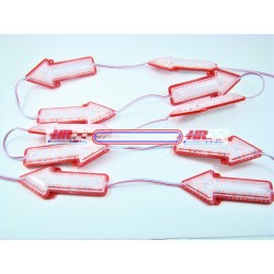 ACC LUZ  PLAFON LATERAL LED FLECHA ROJO PIEZA