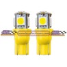 ACC FOCO LEDS  FOCO LEDS PELLISCO 4 LEDS AMARILLO JGO