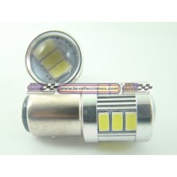 ACC FOCO LEDS  FOCO LEDS 1034 CON ESTROBO (( JUEGO )) CARCAZA ALUMINIO