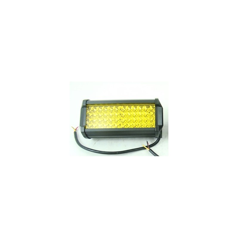 ACC FARO  FARO LEDS BARRA  27 LEDS 108 W 19 CM  ((JUEGO))   MICA AMBAR