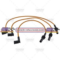 KEM  CABLE BUJIAS DODGE CB-317 DODGE DAKOTA 3 7 LTS  6 CIL  09-10 / DURANGO IMP  3 7 LTS  6 CIL