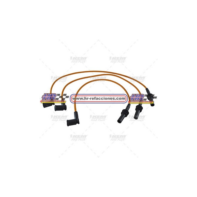 KEM  CABLE BUJIAS DODGE CB-317 DODGE DAKOTA 3 7 LTS  6 CIL  09-10 / DURANGO IMP  3 7 LTS  6 CIL