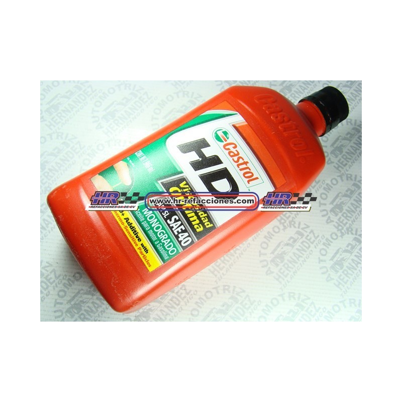 QUIMICOS ACEITE  MOTOR 946 ML CASTROL HD40 MONOGRADO 946ML