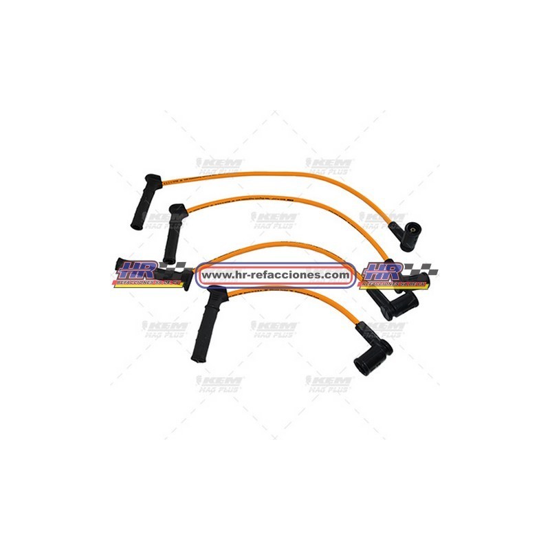 KEM  CABLE BUJIAS FORD CB 264 FORD 4 CIL. 1.6 LTS. COURIER 2001-2008 CB-264   CB-264