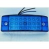 ACC LUZ  PLAFON LATERAL LED RECTANGULAR CON ESTROBO AZUL PLA65091BL   PLA65091BL