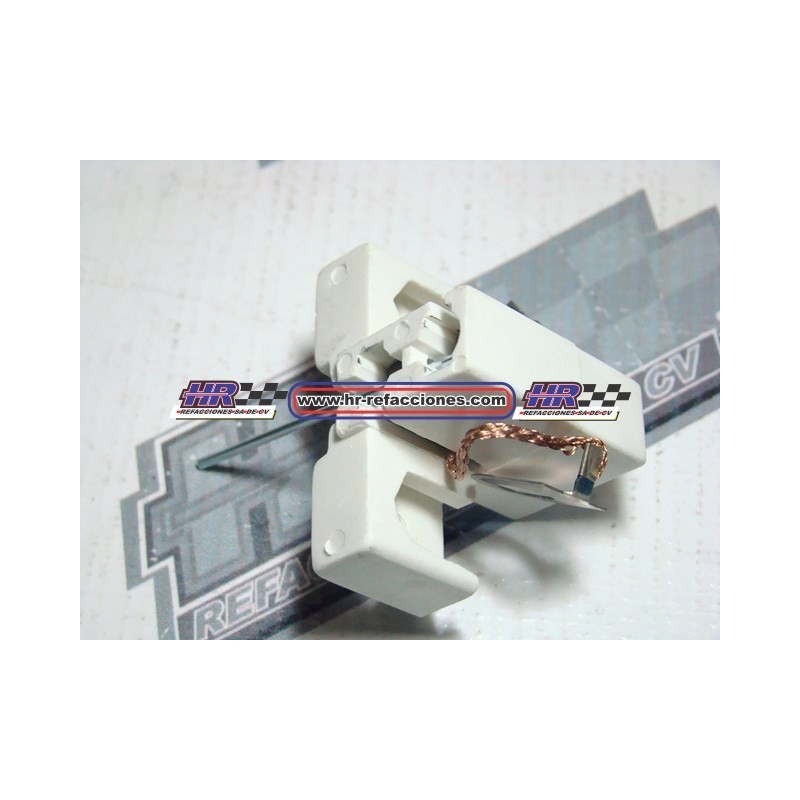 PORTACARBON  ALTERNADOR FORD 2 G INTEGRAL CUADRADO