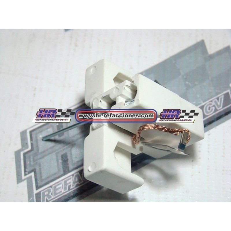 PORTACARBON  ALTERNADOR FORD 2 G INTEGRAL CUADRADO