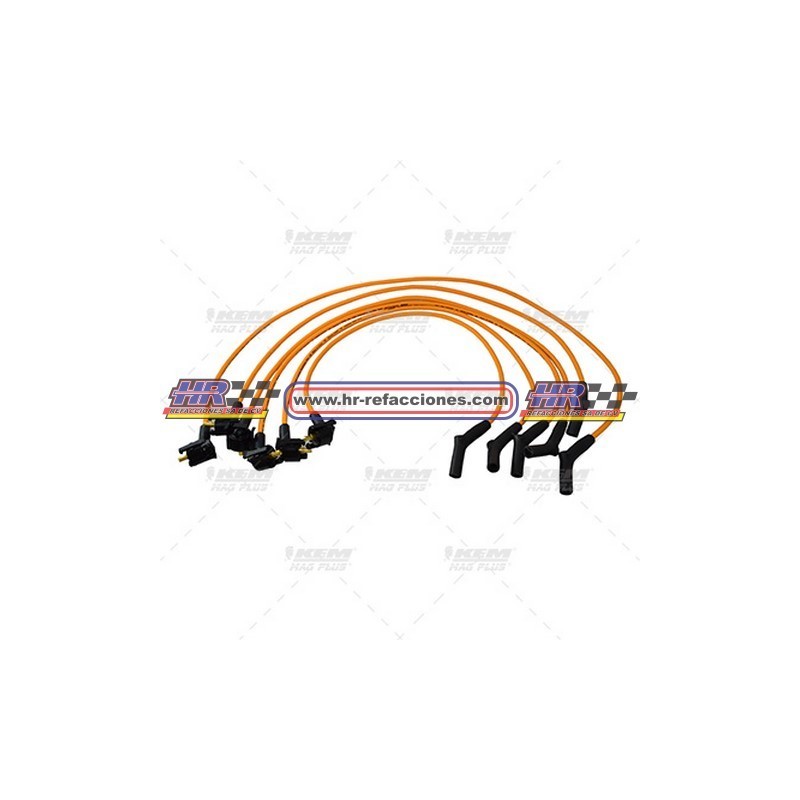 KEM  CABLE BUJIAS FORD CB-188 FORD 6 CIL. 4.2 LTS. PICK UP F-150 1997-2000 CB-188   CB-188