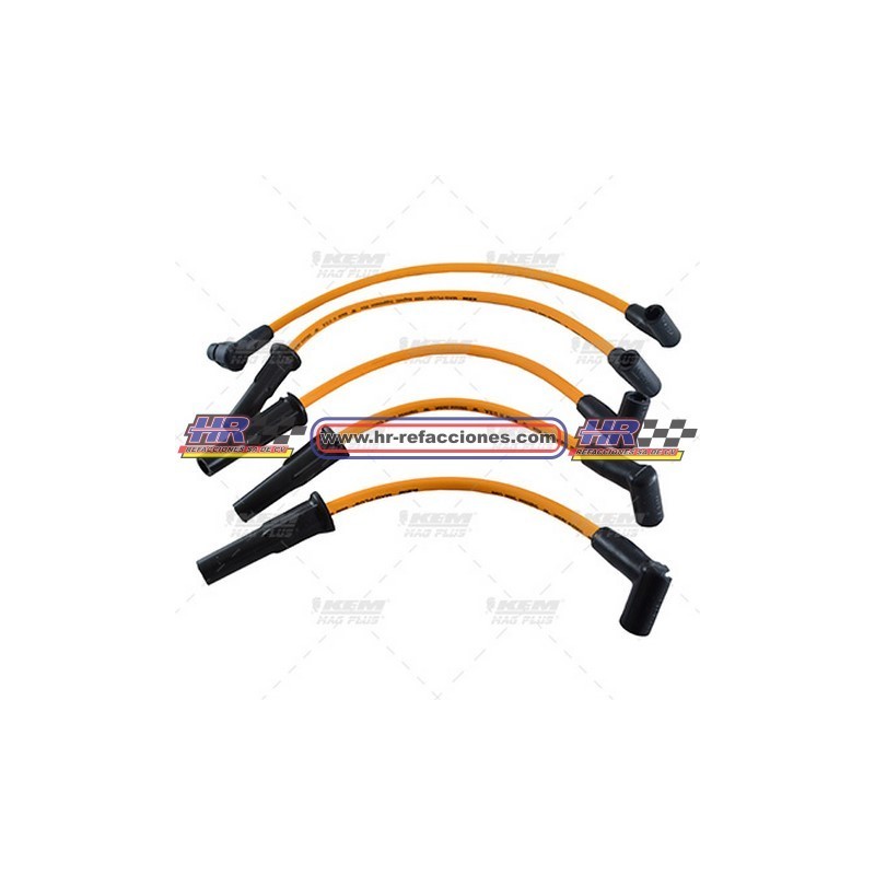 KEM  CABLE BUJIAS FORD CB 134 FORD 4 CIL. 2.3 LTS GHIA FUEL INJECTION  1991-1991  TOPAZ 1989 1/