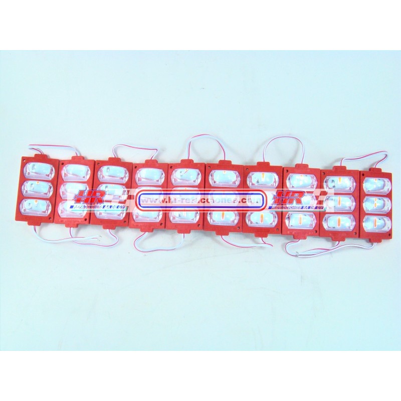 ACC LUZ  PLAFON LATERAL 3 LED 6W LUPAS ROJO PIEZA FML42R   FML42R