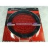 ACC LUZ  PLAFON REDONDO LED EMBUTIR ROJO NEGRO 24 LEDS